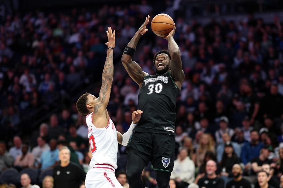 爱游戏平台-兰德尔准绝杀申京杜兰特合砍60分 森林狼加时逆转火箭